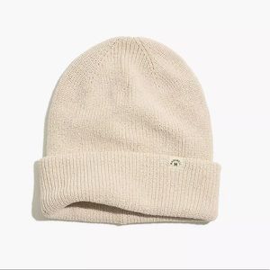 Madewell Recycled Beanie+Soft knit+Sun Heather Clay +Gift+Eco Friendly